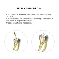 Dental Eododontic Absorbent Paper Points/Gutta Percha Points For Endo Root Canal