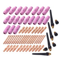 68 Pieces TIG Torch Consumables KIT for TIG Welding Torch PTA DB SR WP 17 18 26