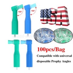 500 Prophy Angles Soft / Firm Cups Top Quality Dental Disposable P Angle