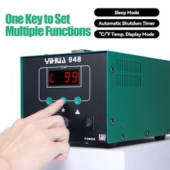 948 90W Digital Desoldering Iron Suction Tin Gun Soldering Station Kit Tools