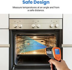 Infrared Laser Thermometer Gun No-Contact Digital Temperature Measurement Tester