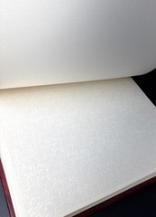 Vtg Three Graces Leather Journal Scrapbook Handmade in Italy 12 “x 9” #2613