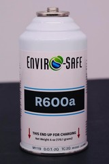ENVIRO-SAFE 12 Cans- R600a Refrigerant – 6oz,12 Cans Inverted Piercing Style Top