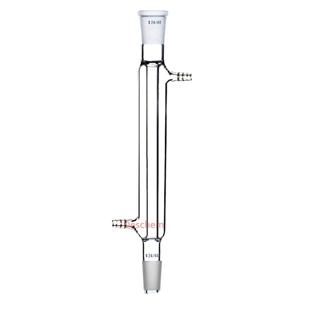 Deschem 200mm 24/40 Glass Liebig Condenser Lab Chemistry Disllation Column