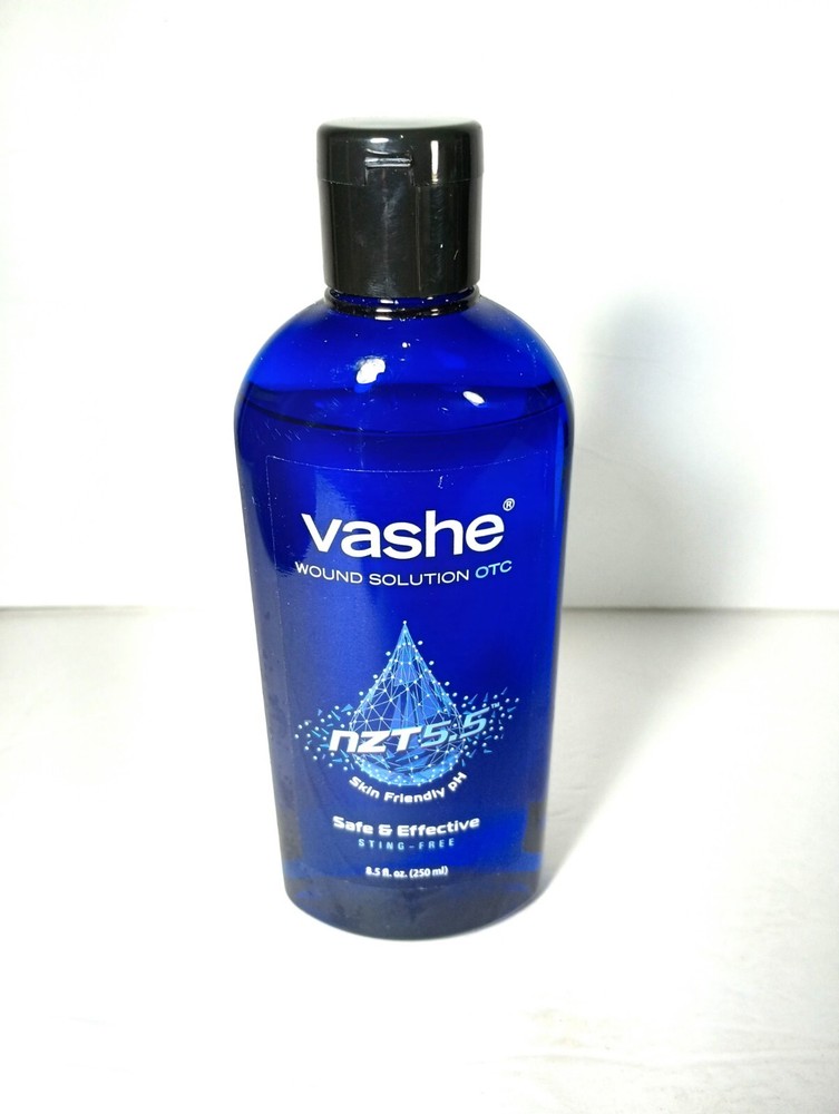Vashe Wound Solution OTC Pure Hypochlorous Acid-Preserved Wound Cleanser – 8 Oz