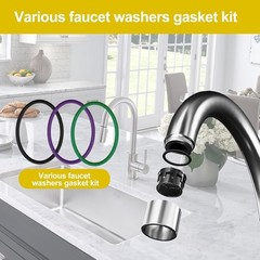 Comprehensive 2225pc Rubber O Ring Kit with Hook Set for DIY Plumbing & Auto