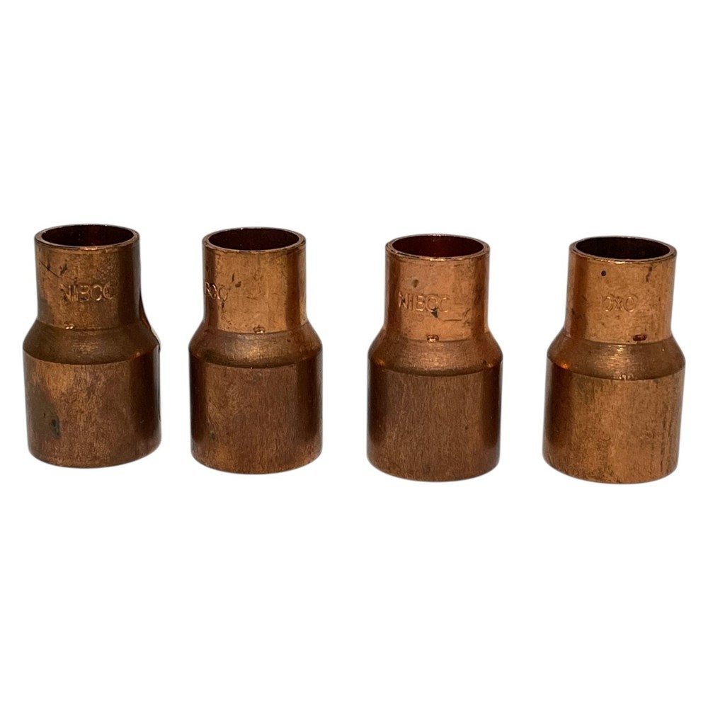 Nibco C600 4 Pcs (3/4″ x 1/2″) Copper Fitting Bell Reducing Solder Pressure