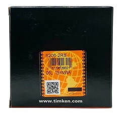 2PACK TIMKEN 6206-2RS 30X62X16MM Double Rubber Seal Bearings USA Brand 6206RS
