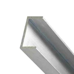 Aluminum Channel 1″ Leg x 4″ Base Width x 3-3/4″ Inside x 1/8 Thick x 8 Feet NEW