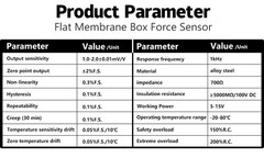 DAYSENSOR Micro Capsule Load Cell,Alloy Steel IP66 Compression Force Sensor