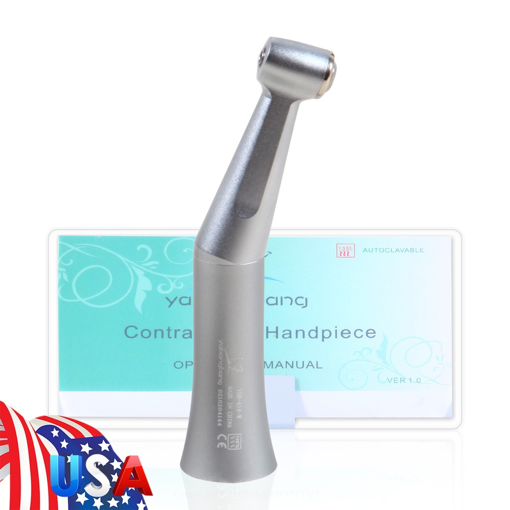 1-10* Dental Low Speed Contra Angle Push/Latch handpiece E-type Fit NSK YX/SK/YB