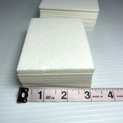 Set of 30 Rectangle Sublimation Air Freshener Blanks 100% Polyester Felt & Bags