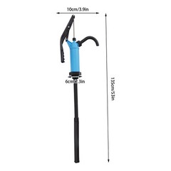 Lever Action Barrel Pump 55 Gallon Drum Pump for Chemicals Corrosive Liquids