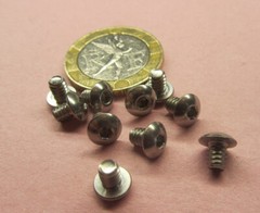 18-8 Stainless Hex Button Head Machine Screw 6-32 x 3/16″ Length, 300 pcs