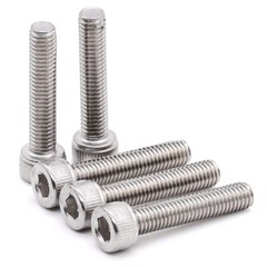10-100Pcs 304 Stainless Steel Allen Hex Socket Cap Head Screws Bolts M3 M4 M5 M6