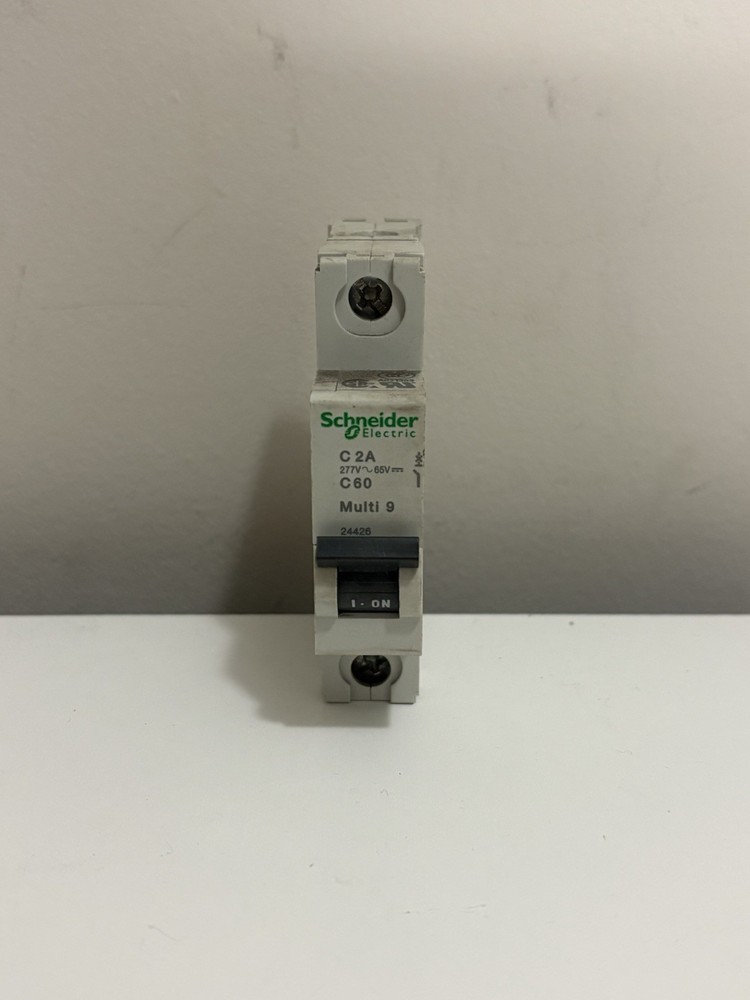 Schneider Electric C 60 C2A 2 Amp 1 Pole Circuit Breaker