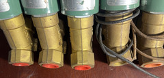 Lot of 2 each Asco 8222847 120V Steam Service Solenoid Valve (Box 26-047)