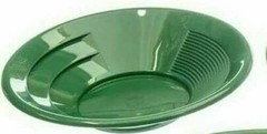 Sluice Monkey (4 Pack) of 10″ Green Plastic Gold Pans