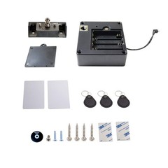 Programmable RFID Hidden Cabinet Lock with DIY Installation and Key Cards