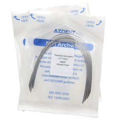 5Packs Dental Orthodontic Heat Thermal Activated Niti Rectangular Arch Wires