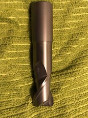 California Tool 1.0″ Dia. Solid Carbide 2 Flute EndMill .125R 1.35” Loc 4.7”OAL
