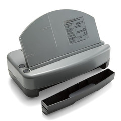 Electric 2-3 Hole Punch, Adjustable Desktop Eco-Punch, 30-Sheet Capacity, Built-