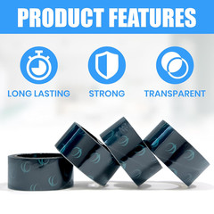 Clear Packing Tape, 12 Rolls Heavy Duty Packaging Tape for Shipping Packaging Mo