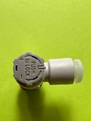 SMC AS2201FG-N01-06SA Flow Control 90° 1/8 MPT x 6mm (Lot of 2) New Fast Ship