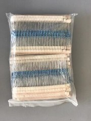 2600 Pcs 130 Values 1/4W 0.25W 1 ohm- 3M ohm Resistors Kit Assortment Set 1%