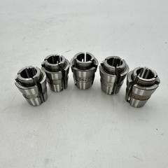 Lot of 5 Sandvik Coromant C6 Collets 0625, – All Same Size – 1 Unknown