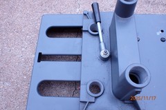 TOP PLATE FOR SHOPSMITH POWER STATION WITH ATTACHMENT HOLDER