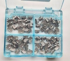20 Sets Dental Orthodontic Buccal Tube 1st 2nd Roth 022 Molar Bondable No-cov