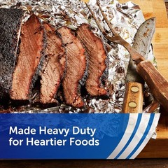 Heavy Duty Aluminum Foil Roll Extra Wide Thick Foil for Added Strength Easy Open