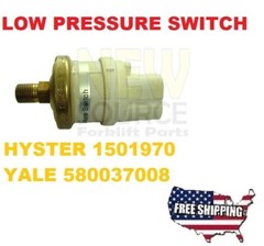 1501970 HYSTER 580037008 YALE FUEL LOW PRESSURE SWITCH PROPANE SWITCH PS020