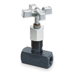 Parker Mv800s Metering Valve, Steel, 1/2 Npt, 15 Gpm Max