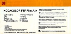 Kodak Premium Quality 13″ x 19″ Cold Peel DTF/FTF film with Matte Finish