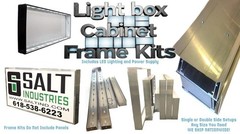 Outdoor Light box Sign Cabinet Frame Kit with Led lighting SAVE$ Quote Any Size