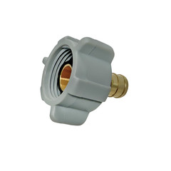 10 PIECE 1/2″ PEX X 7/8″ BC (BALLCOCK) NUT SWIVEL ADAPTER, LEAD FREE BRASS CRIMP