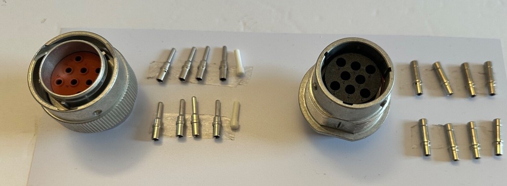 Deutsch HD36-18-8SE / PE 8 position connectors – Size 12 Terminal Complete Set