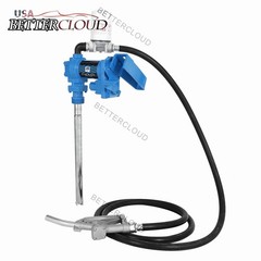 20GPM 12V DC Fuel Transfer Pump with Nozzle Kit w/ Particulate Filter