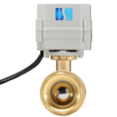 110V/230VAC 1-1/4″ DN32 2 Way Motorized Normally Closed Electrical Ball Valve