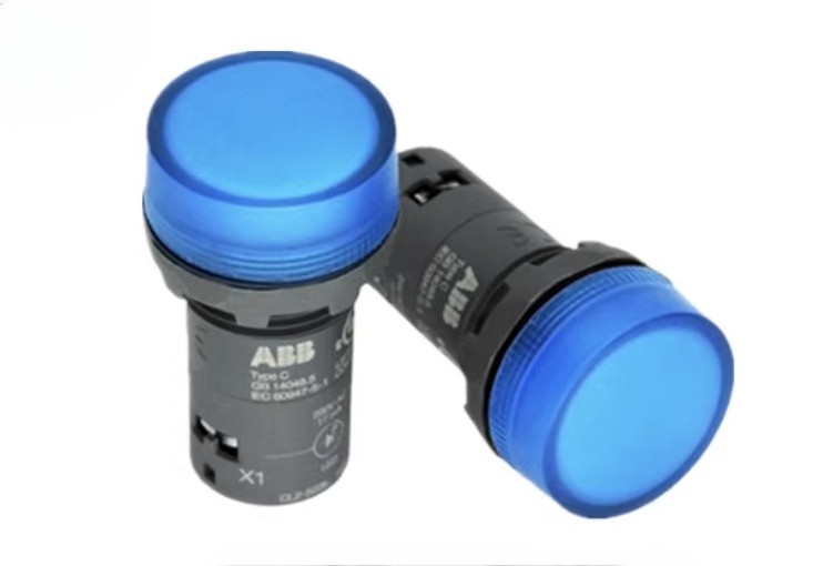 10PCS ABB CL2-523L LED Pilot Linght blue NEW