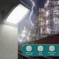 100W Explosion Proof LED Flood Light for Hazardous Gas Station Warehouse Airport