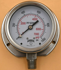 WIKA 160 psi 1/4 NPT Pressure Gauge P/N 50252445