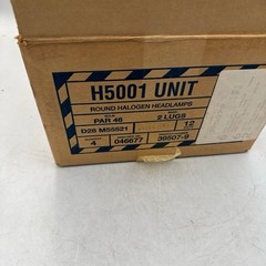 Philips Headlamp H5001 Round Halogen 12 Volts PAR 46 2 Lugs (Box of 4)