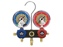 Mastercool 51303 – R600a, R290 & R134a 2-Way Aluminum Manifold Gauge Set Only