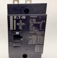 NEW Eaton GHB2030 Circuit Breaker Bolt-On, 30A, 2-Pole