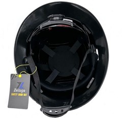 15-436 HDPE Full Brim Hard Hat, Construction Safety Helmet with Vented Holes,…