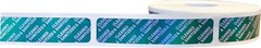 CLEANED & SANITIZED Tamper Resistant Labels | 0.75″ x 3.5″ Inch | 500 Pack