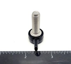 M8 x 25mm Thumb Screw T Bolts Black Clamping Tee Wing Knob Stainless 8mm Metric